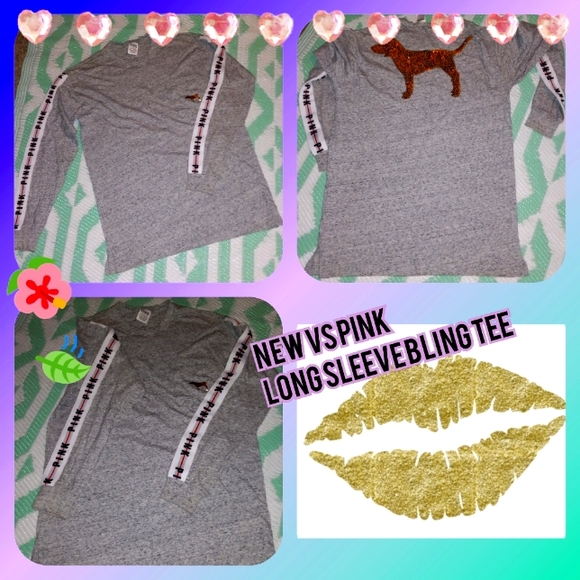 XS Vs Pink Blind Top - Picture 1 of 4